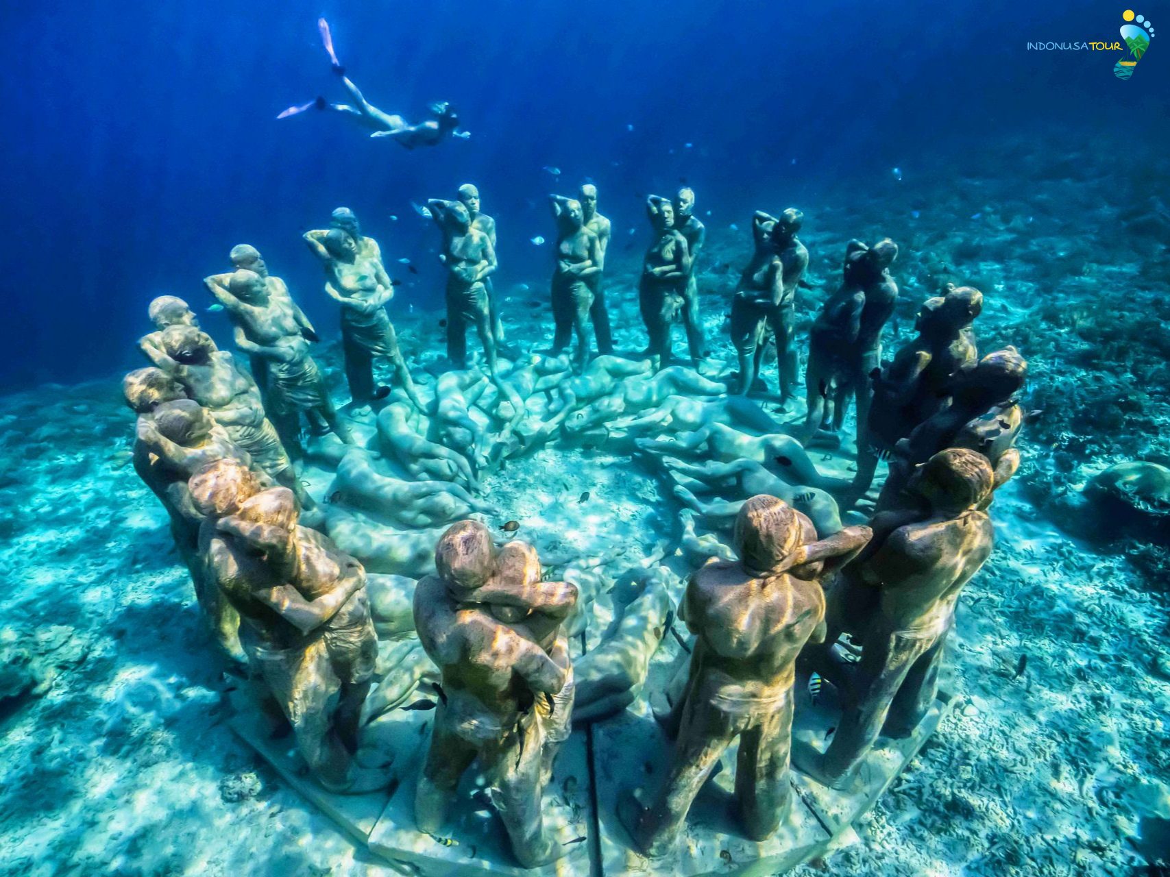 Paket wisata Lombok 1 hari ke Gili Trawangan, Meno, dan Air